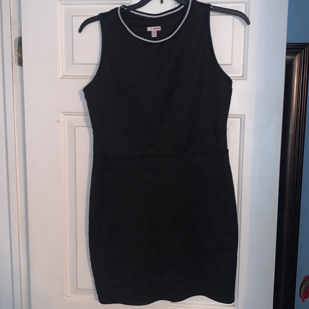 BLACK WORK DRESS
